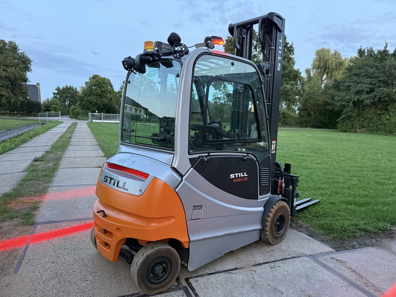Still RX60-25 triplex Sideshift versteller BJ2019 accu 2022