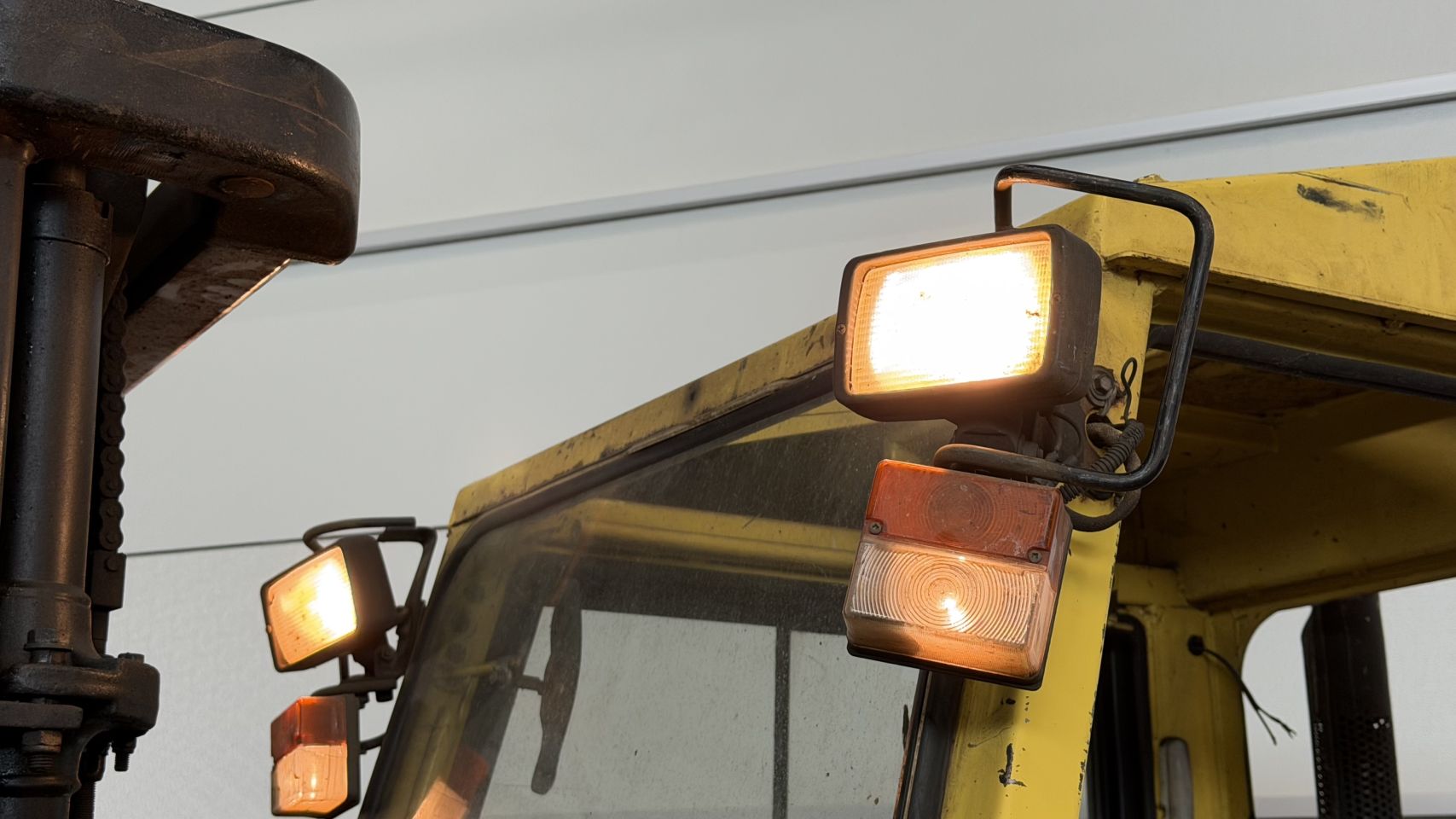 LPG heftruck Hyster H3.00XM, Triplex, Vorkversteller - Sideshift