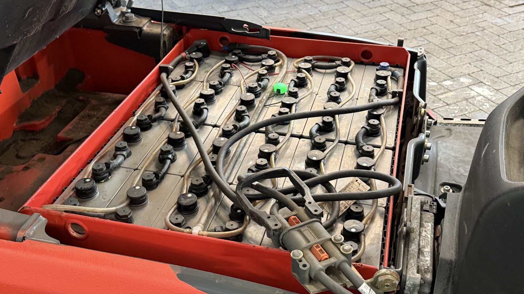 Elektrische heftruck Linde E18-02, Freelift, Sideshift