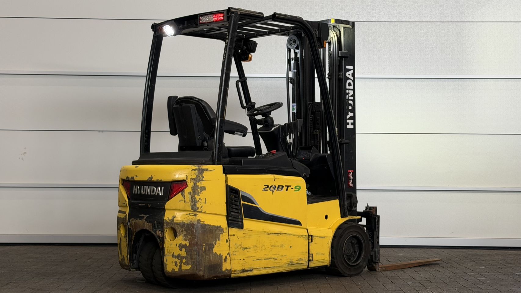 Elektrische heftruck Hyundai 20BT-9, Triplex, Sideshift