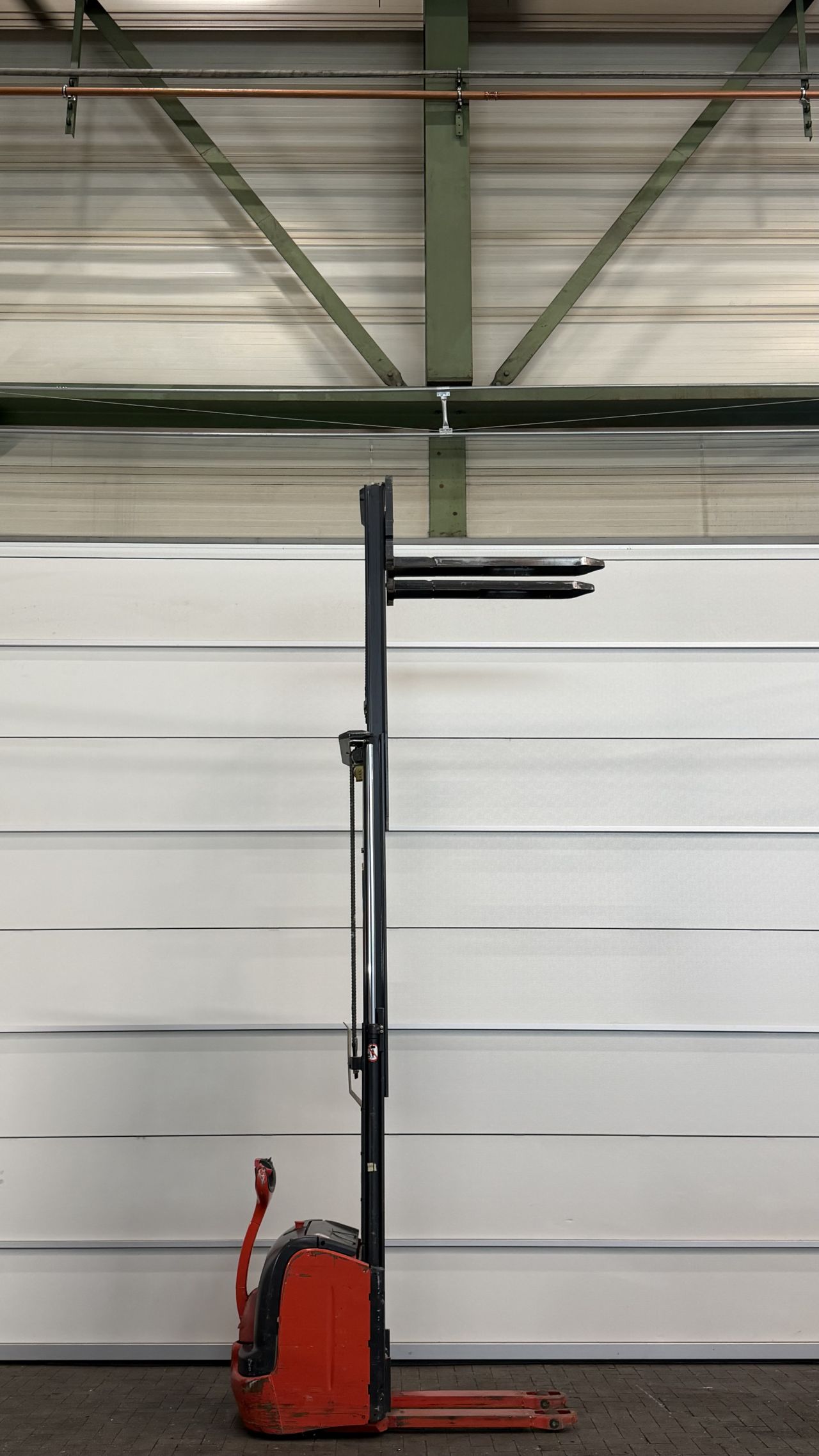 Elektrische stapelaar Linde L16, Triplex, maar 814 uur!