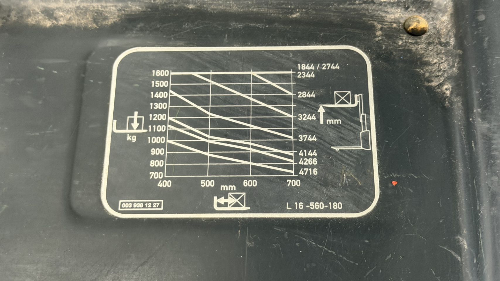 Elektrische stapelaar Linde L16, Triplex, maar 814 uur!
