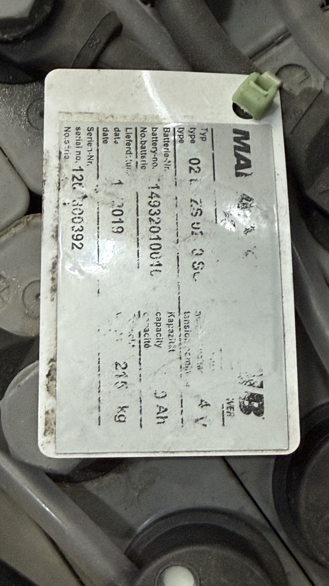Elektrische stapelaar Linde L16, Triplex, maar 814 uur!