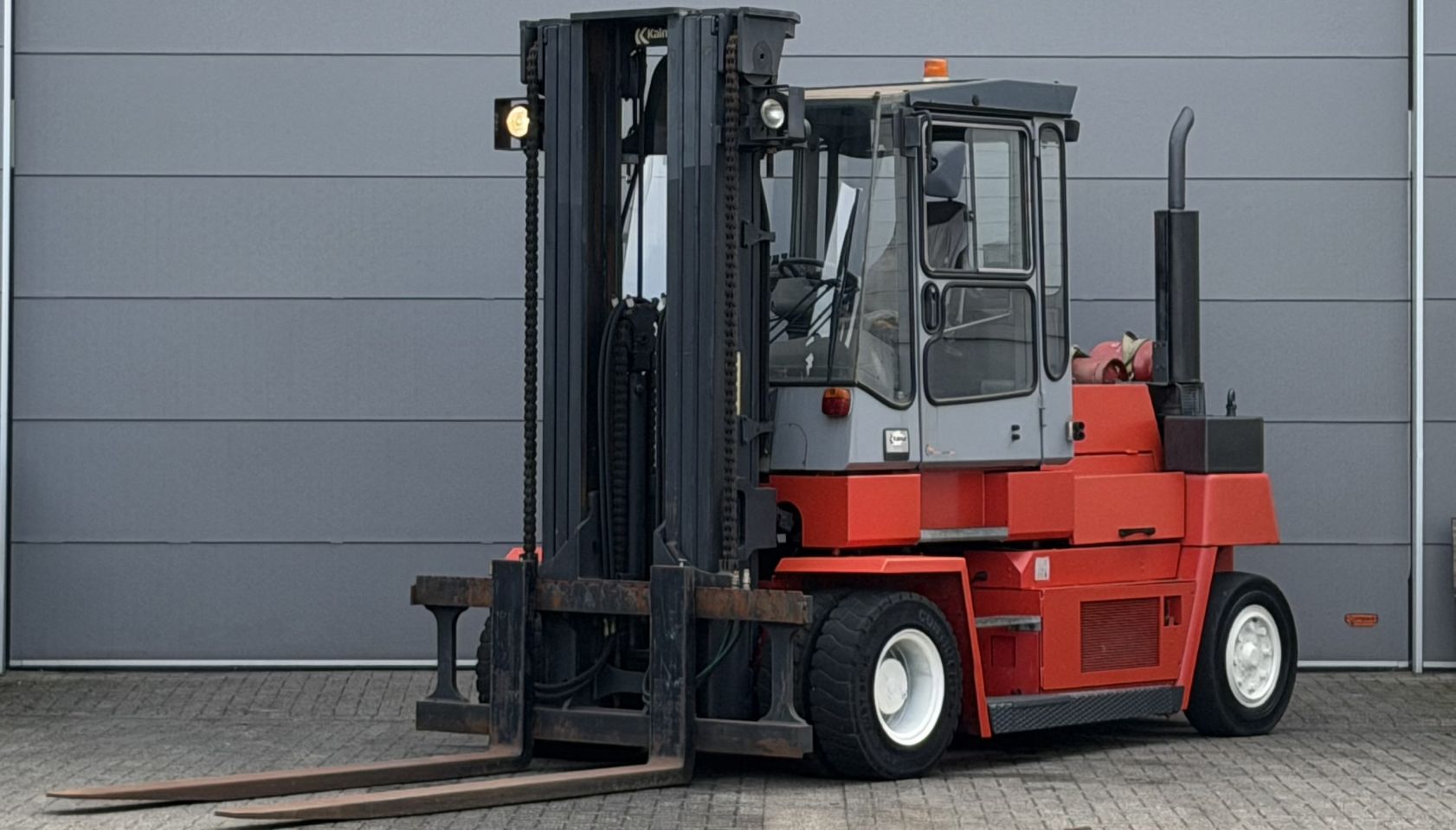 LPG heftruck Kalmar GCD80-9, Triplex, 8 tonner