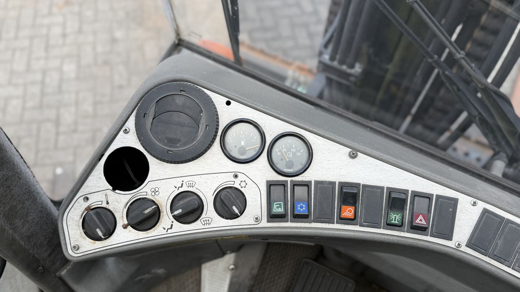 LPG heftruck Kalmar GCD80-9, Triplex, 8 tonner