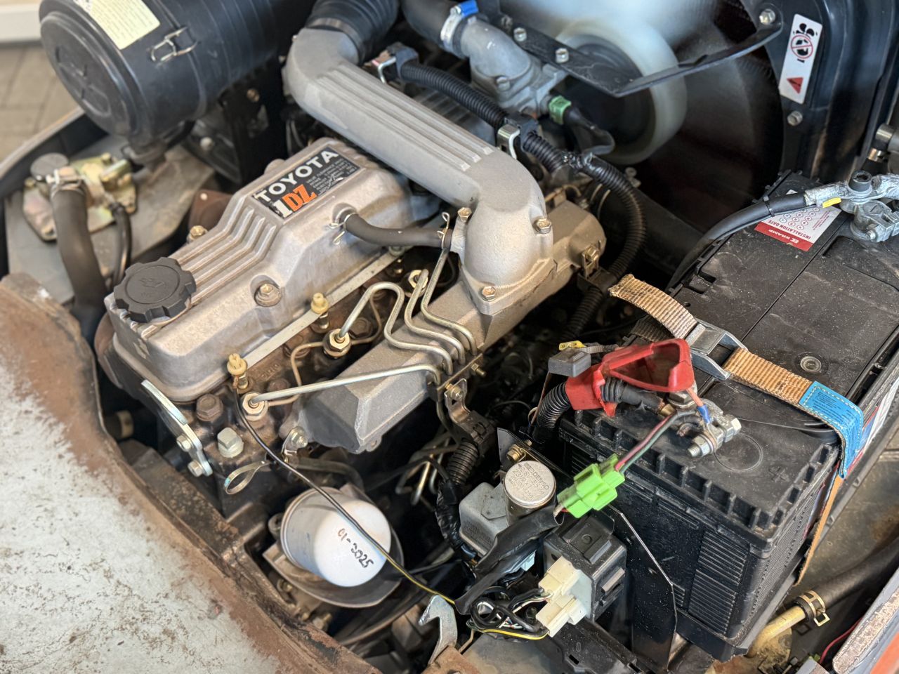 Diesel heftruck Toyota 62-6FDF25