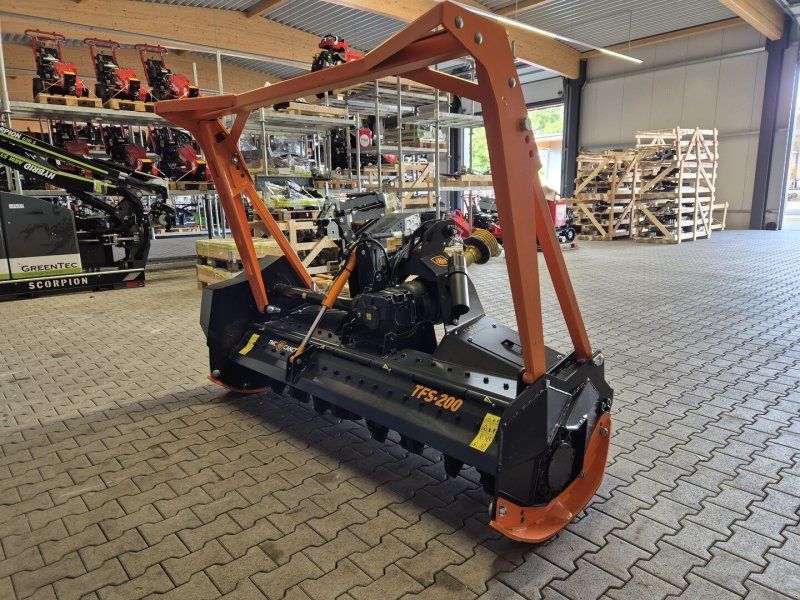 TMC Cancela TFS 200 Forstmulcher /Mulchfräse für Traktor-Vorführgerät-