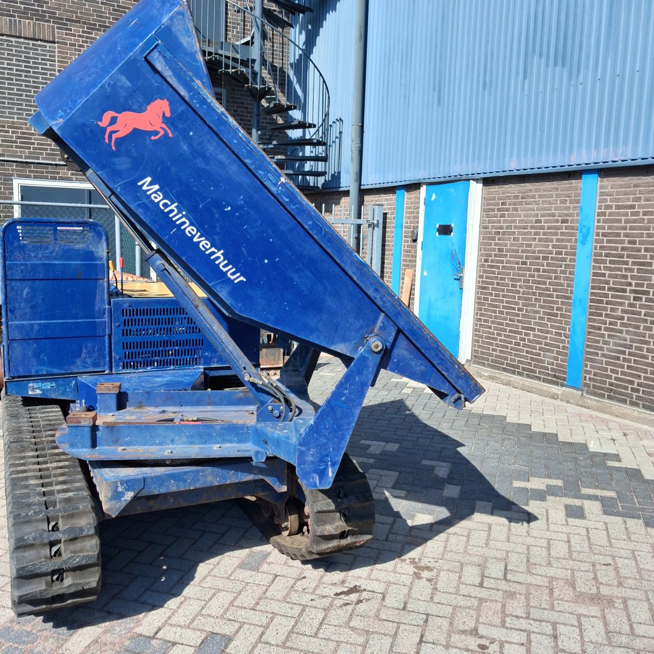 Bens 250R Rupsdumper met Draaibak.