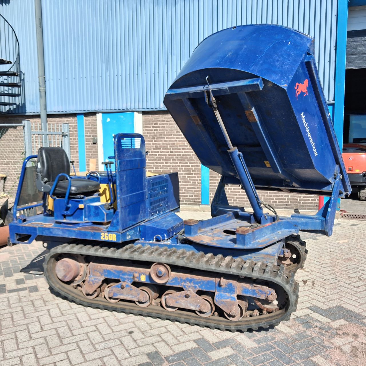 Bens 250R Rupsdumper met Draaibak.