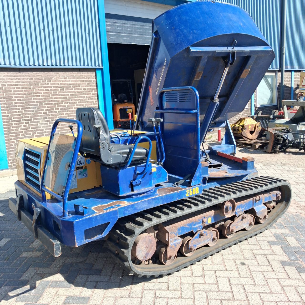 Bens 250R Rupsdumper met Draaibak.