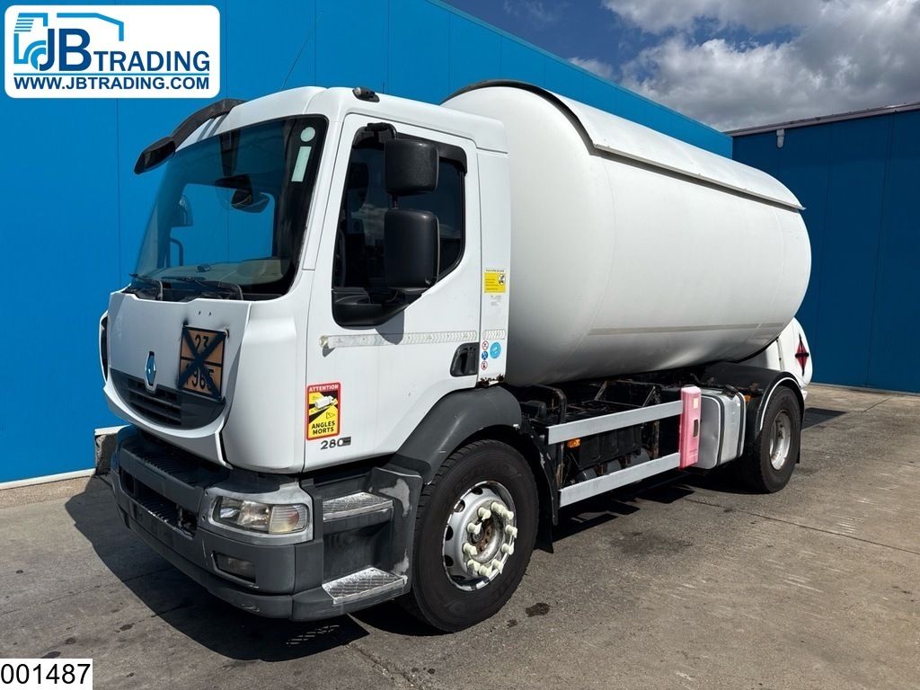 Renault Midlum 280 Dxi 18616 Liter, LPG, Manual, Steel
