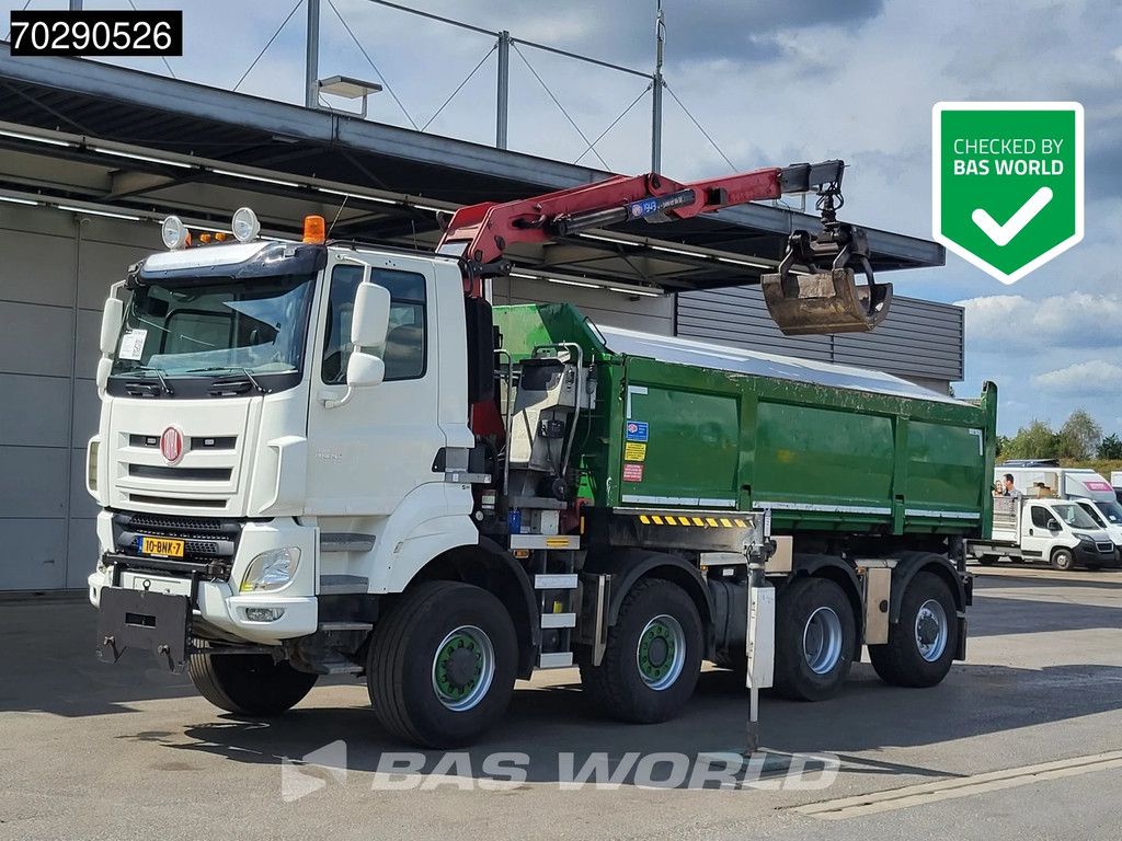 TATRA 8P6R43/Phoenix Tatra Phoenix 8X6 NL-Truck HMF 1943Z Crane 17m3 HSW Big-Axle Steering-Axle 8x6 Automatic Euro 6