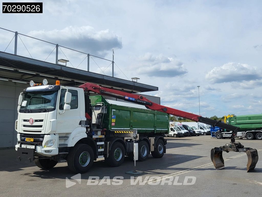 TATRA 8P6R43/Phoenix Tatra Phoenix 8X6 NL-Truck HMF 1943Z Crane 17m3 HSW Big-Axle Steering-Axle 8x6 Automatic Euro 6