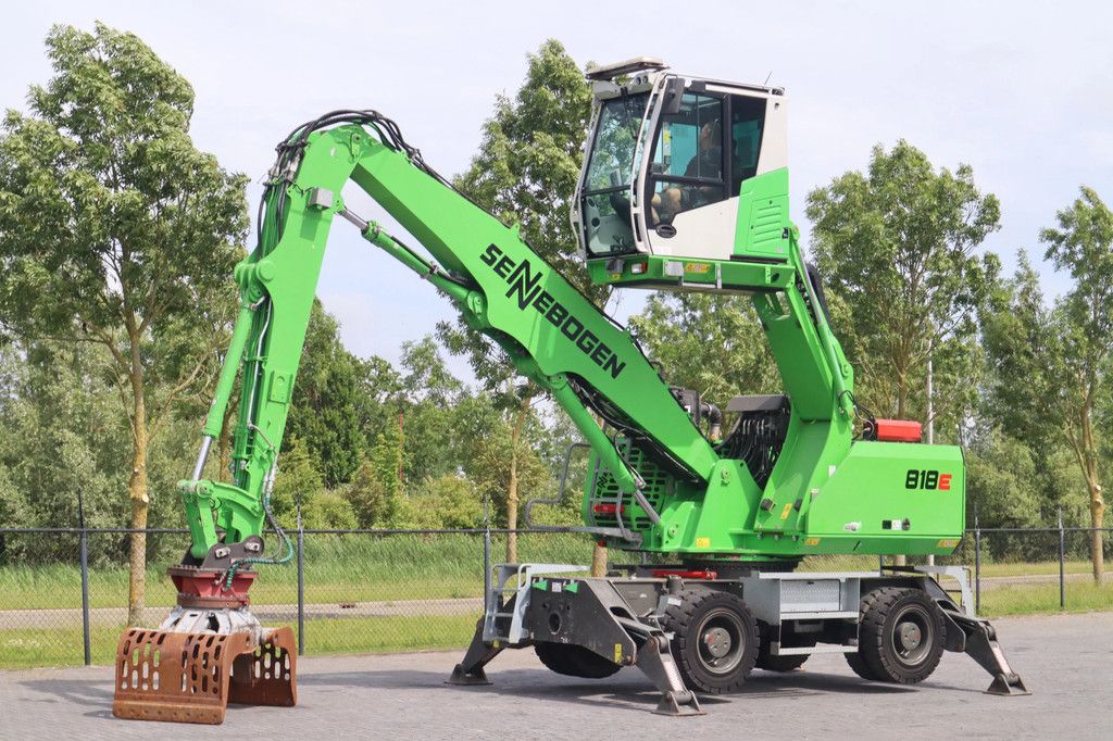Sennebogen 818 ME | SORTING GRAB | GOOD TIRES
