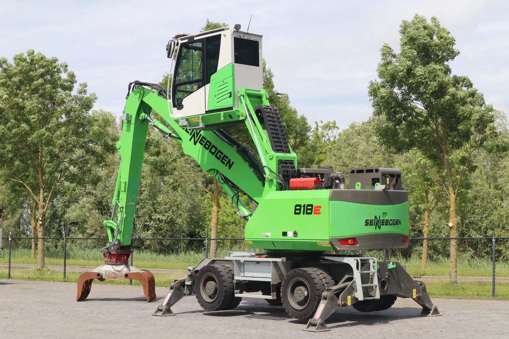 Sennebogen 818 ME | SORTING GRAB | GOOD TIRES