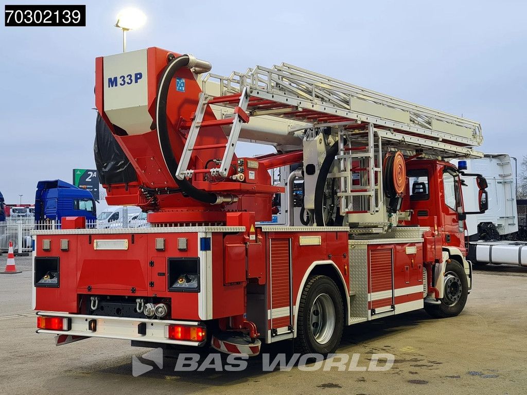 Iveco Eurocargo 180E300 4X2 DEMO Magirus P33 Ladder truck 33mtrs Feuerwehr Euro 5