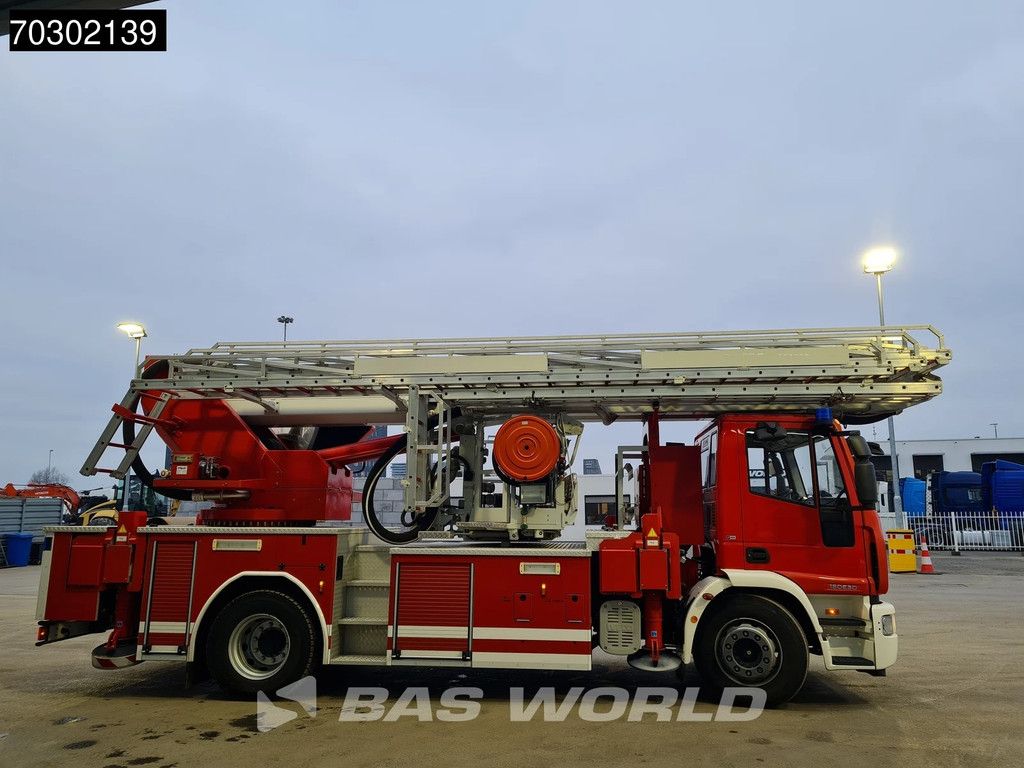 Iveco Eurocargo 180E300 4X2 DEMO Magirus P33 Ladder truck 33mtrs Feuerwehr Euro 5