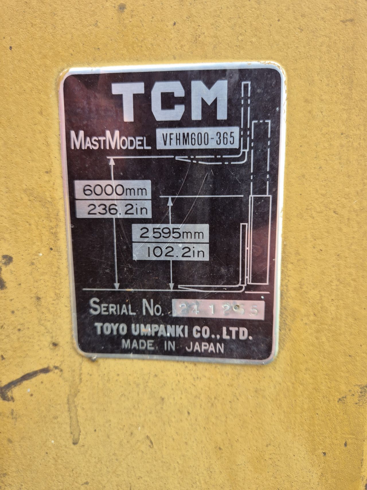 TCM Diesel heftruck