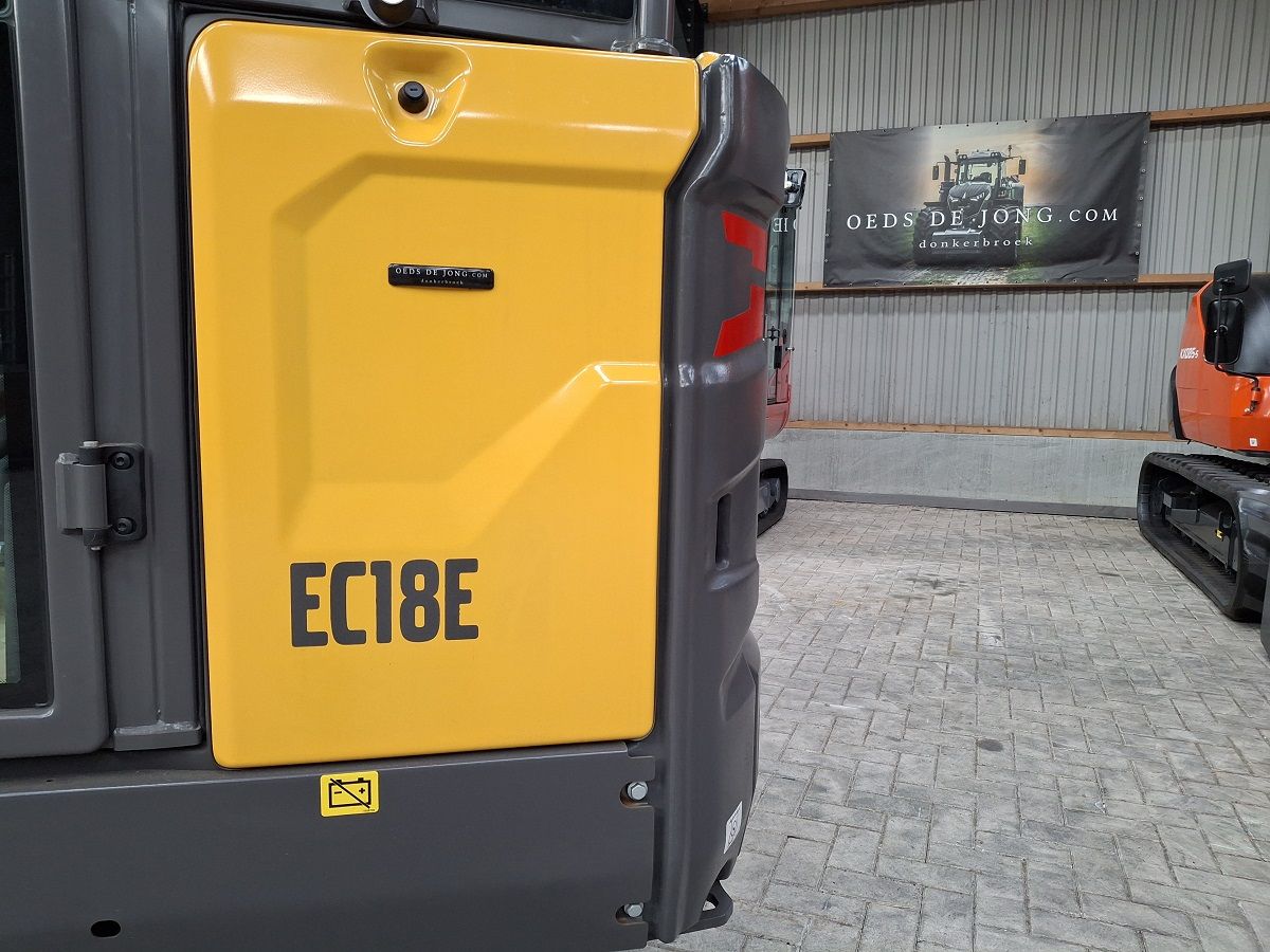 Volvo EC18E, minigraver, minikraan, BJ2025, Nieuw!