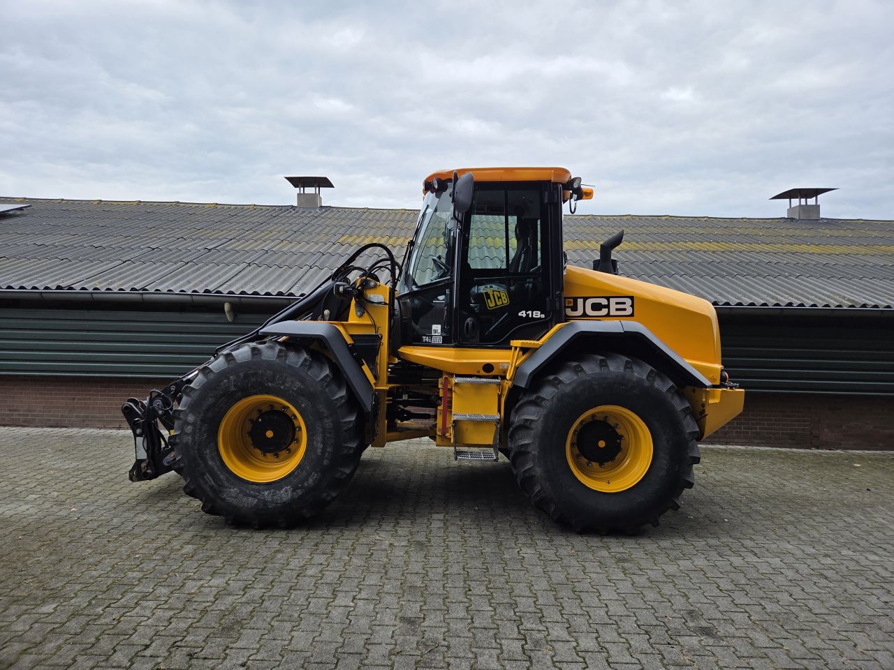 JCB 418S t4 Shovel Wiellader 10ton