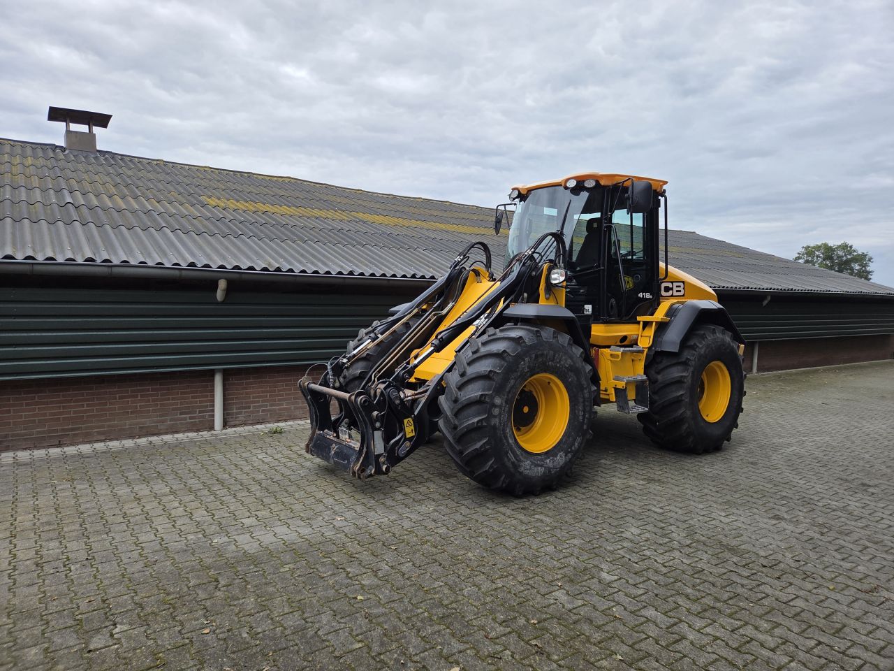 JCB 418S t4 Shovel Wiellader 10ton