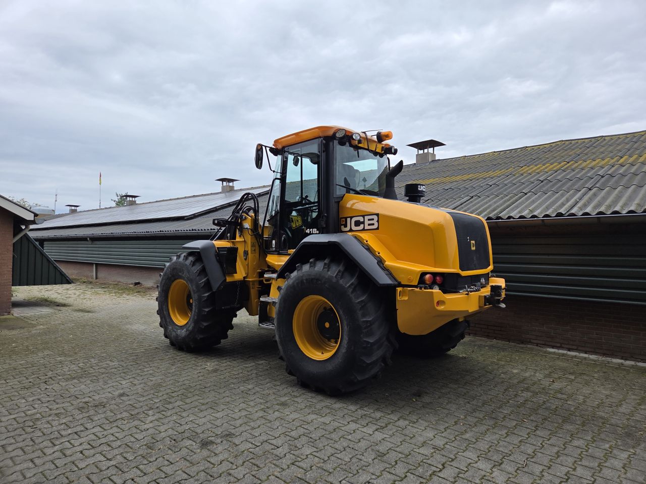 JCB 418S t4 Shovel Wiellader 10ton