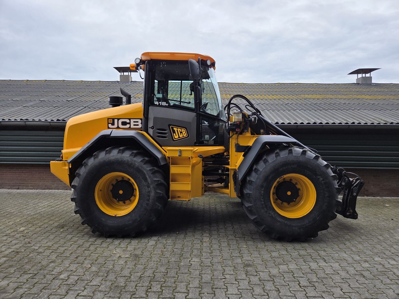 JCB 418S t4 Shovel Wiellader 10ton