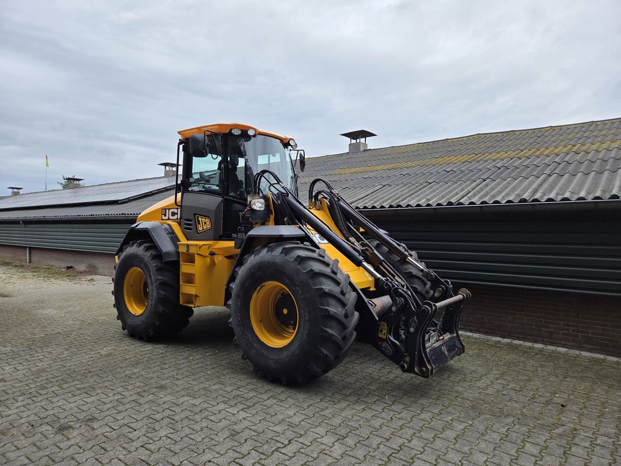 JCB 418S t4 Shovel Wiellader 10ton
