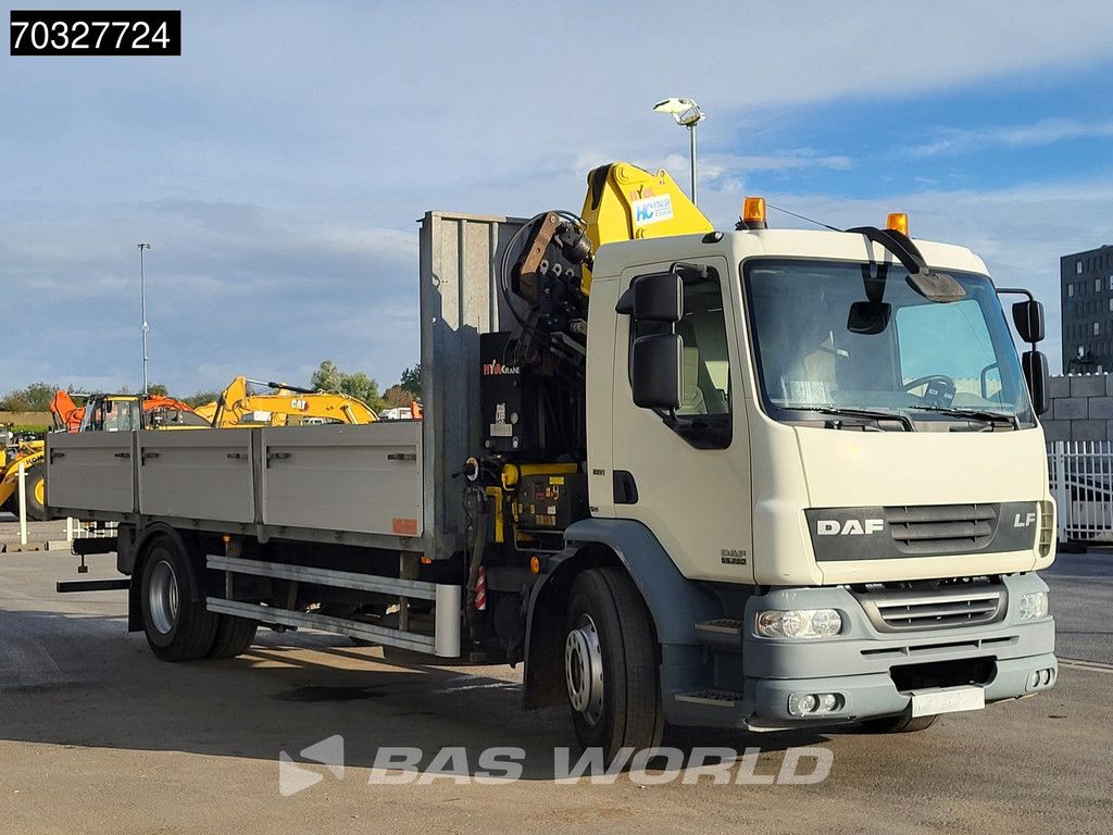 DAF LF55.250 4X2 Hyva HB 150XE3 Crane Kran Automatic Euro 5