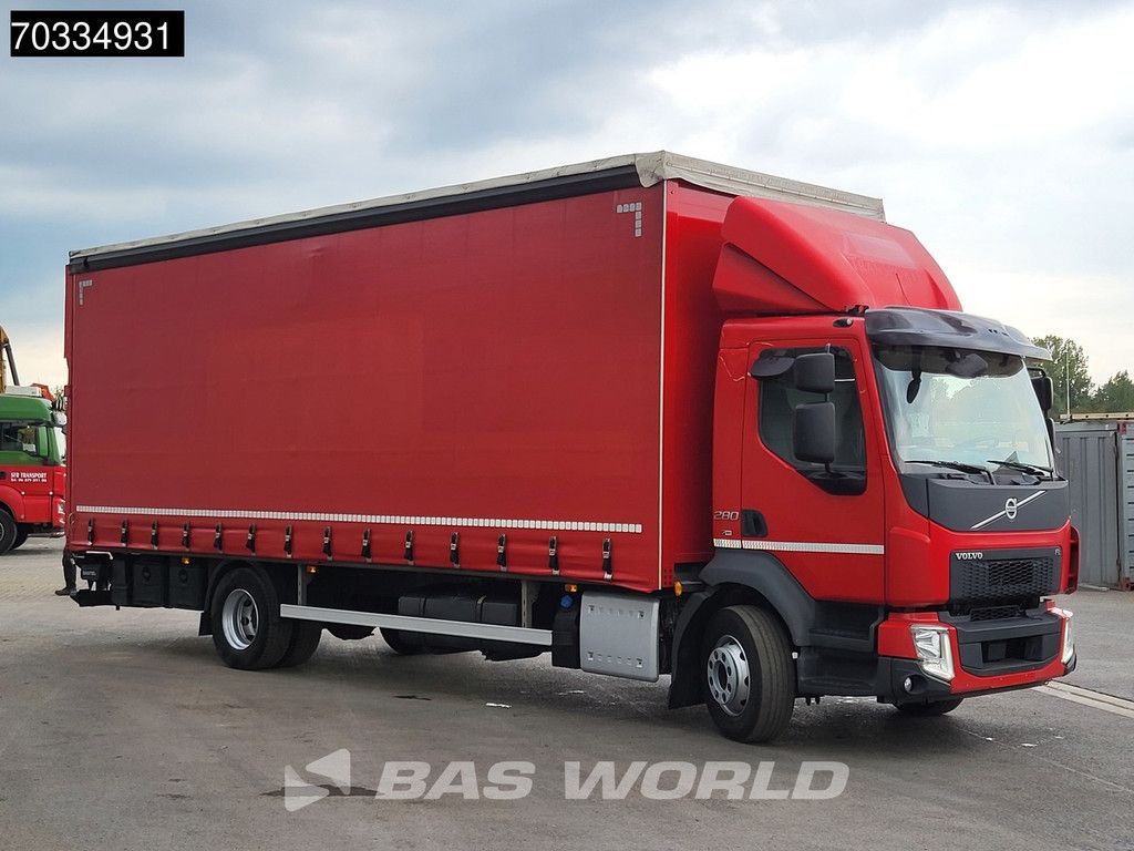 Volvo FL 280 4X2 16tonner Curtainsides 1500kg Ladebordwand Automatic Euro 6