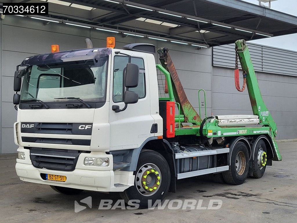 DAF CF75.310 6X2 NL-truck Multilift Skiploader Automatic Steering Axle Euro 5