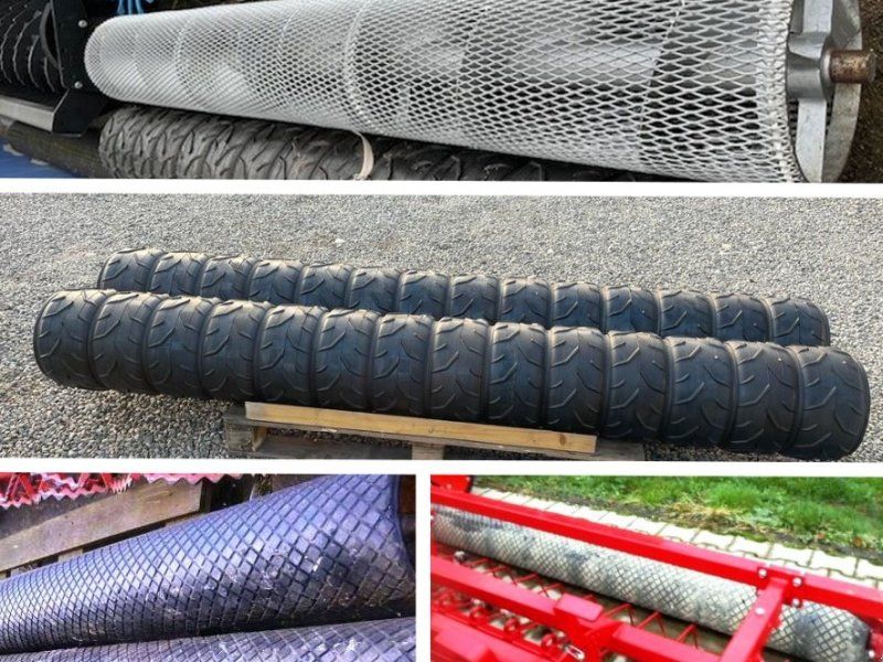 Farmflex 2,26m Ø310, Bahnplaner, Gitter 2,2m