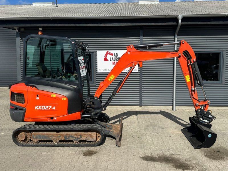 Kubota kx027-4 Compact tilt og spritny 120 planer skovl