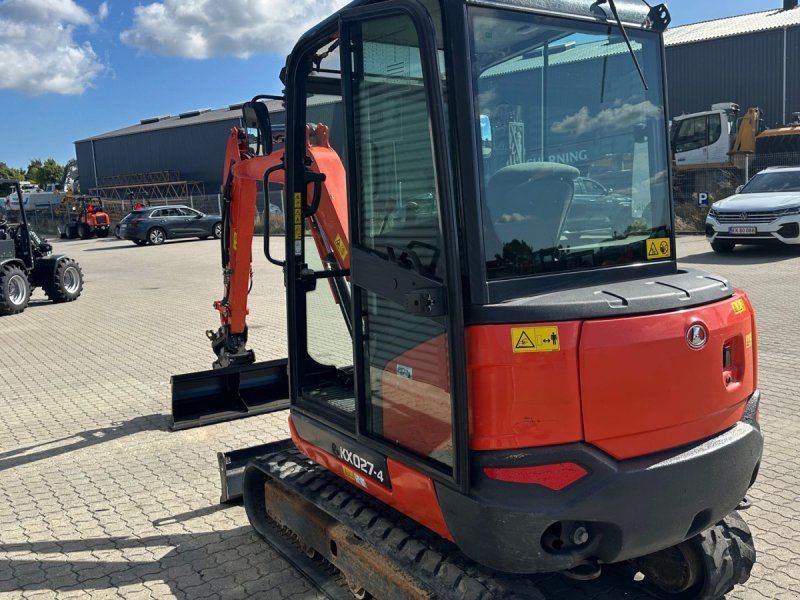 Kubota kx027-4 Compact tilt og spritny 120 planer skovl