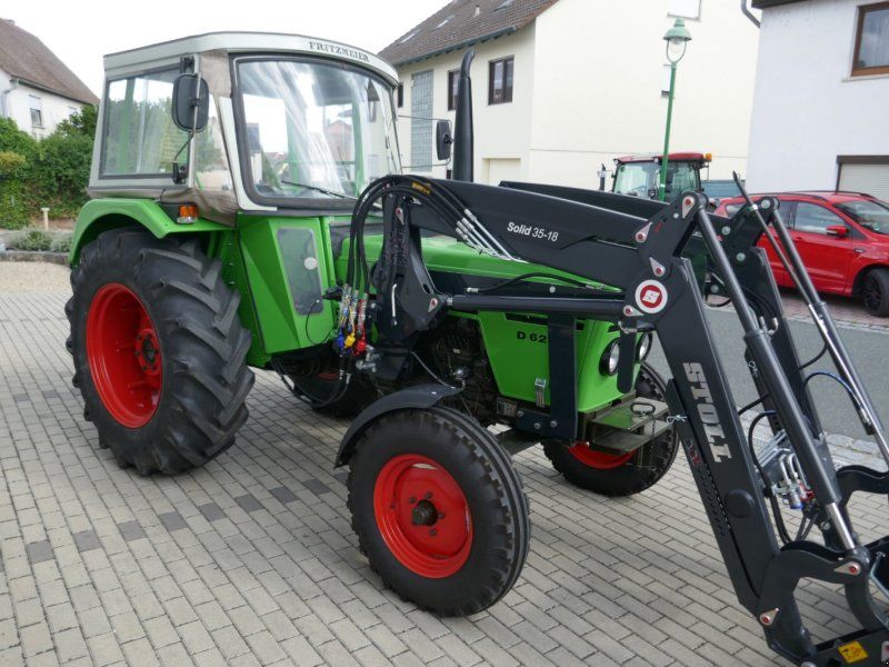 Deutz-Fahr 6206 mit fabrikneuen Stoll Ind-Lader. 1 Jahr Gewährleistung