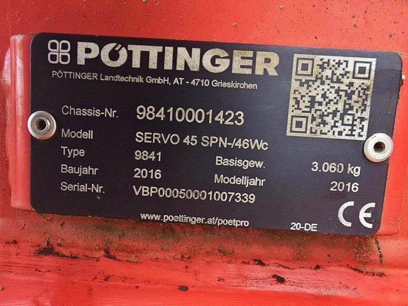 Pöttinger Servo 45 S N Plus mit Packer