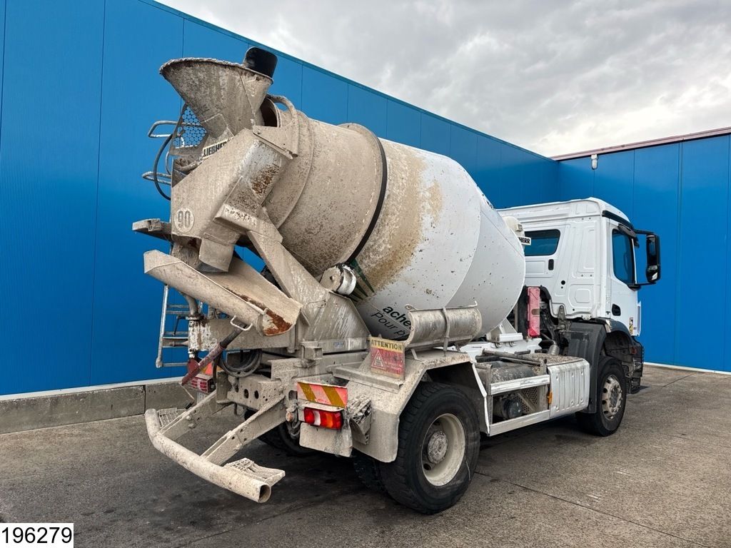 Mercedes Arocs 1830 EURO 6, Liebherr 5m3, Steel, Hub reduction