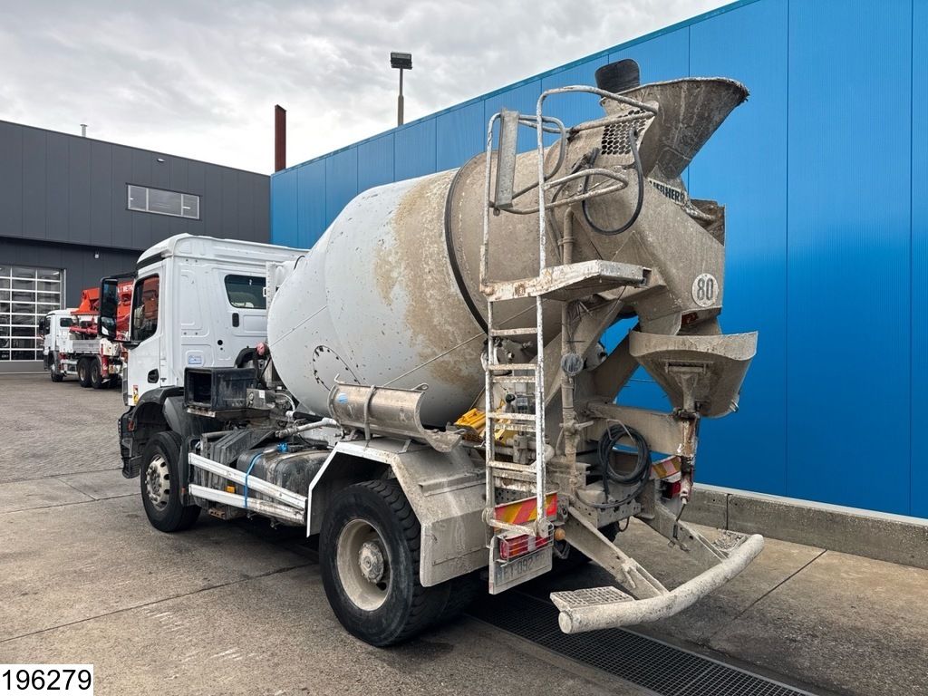 Mercedes Arocs 1830 EURO 6, Liebherr 5m3, Steel, Hub reduction