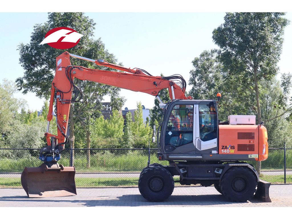 Hitachi ZX140 ZX140W-3 | ROTOTILT & BUCKET | DUTCH MACHINE