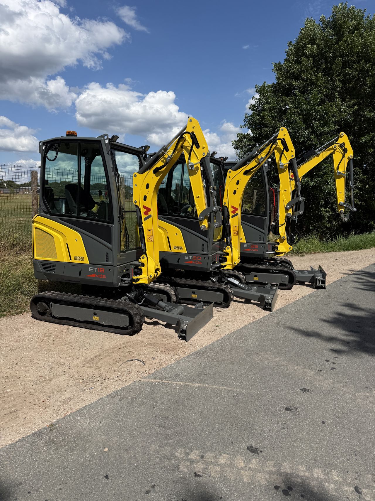 Nieuw binnen - Wacker Neuson Minigravers ET18, ET20 en ET25