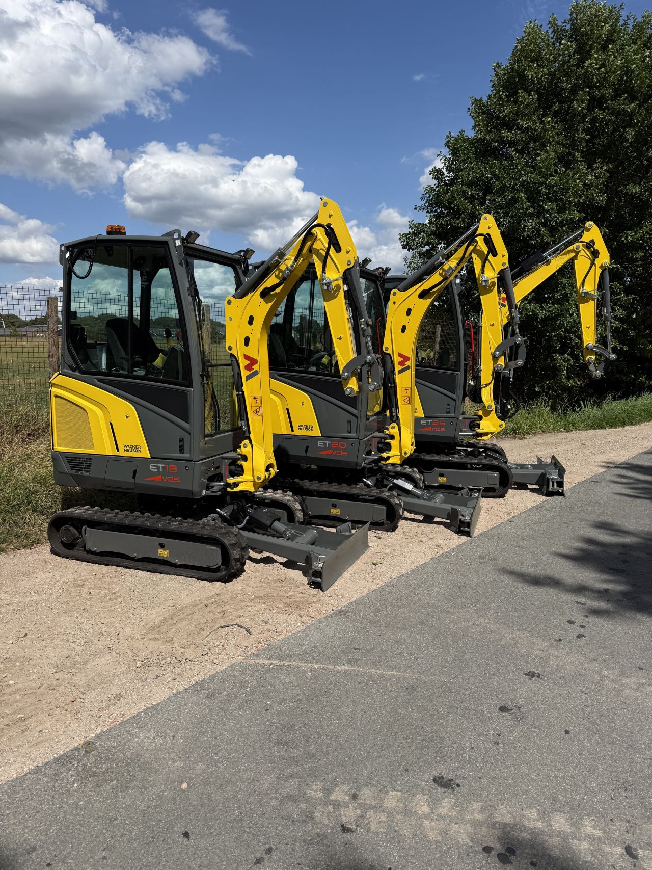 Nieuw binnen - Wacker Neuson Minigravers ET18, ET20 en ET25