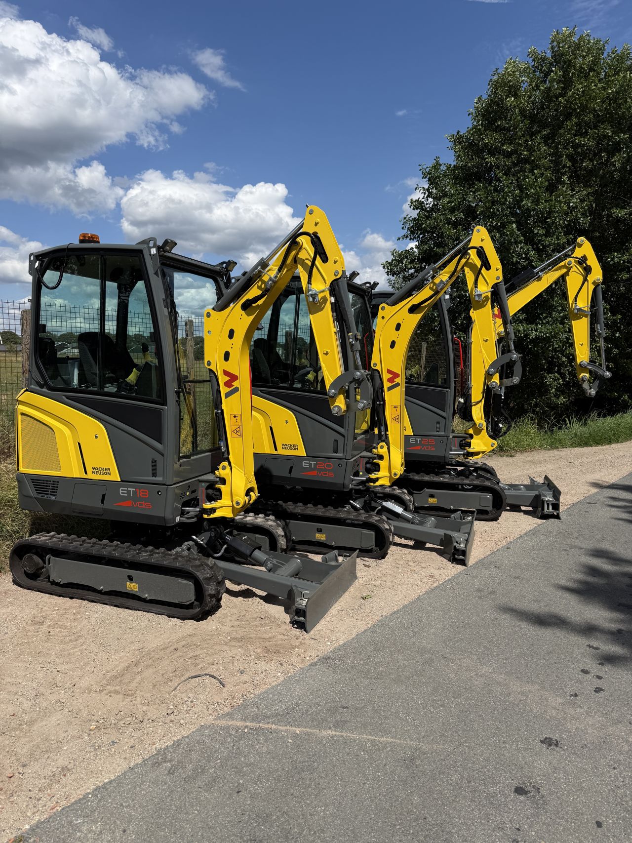 Nieuw binnen - Wacker Neuson Minigravers ET18, ET20 en ET25
