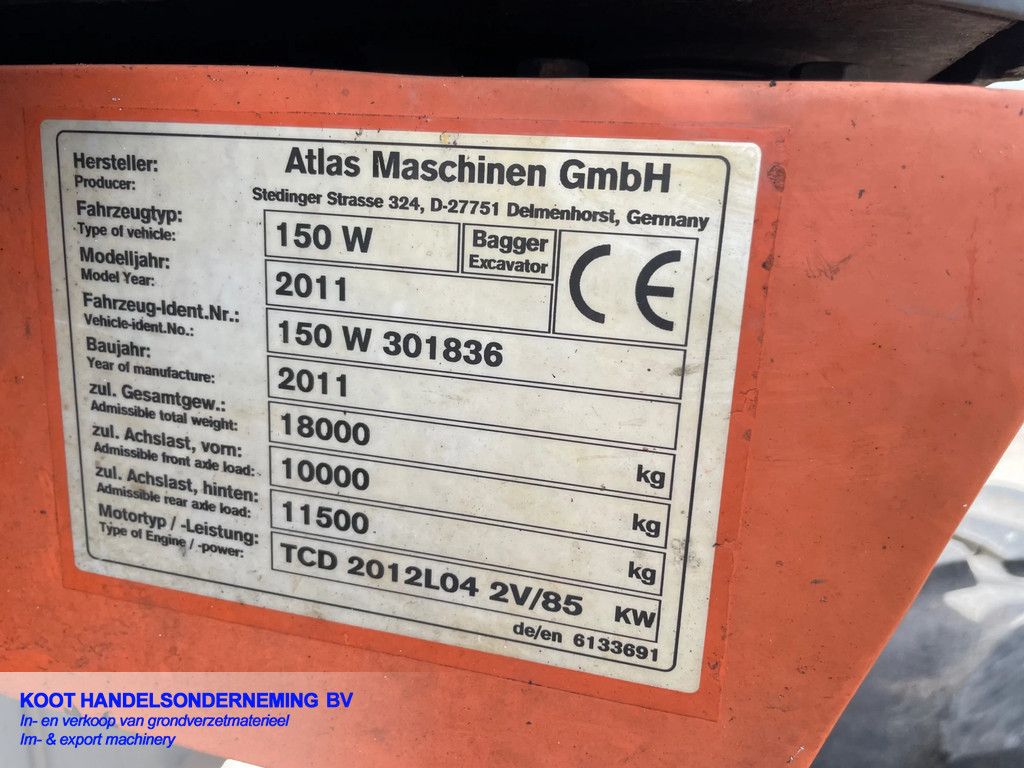 Atlas 150W 150w Dutch machine