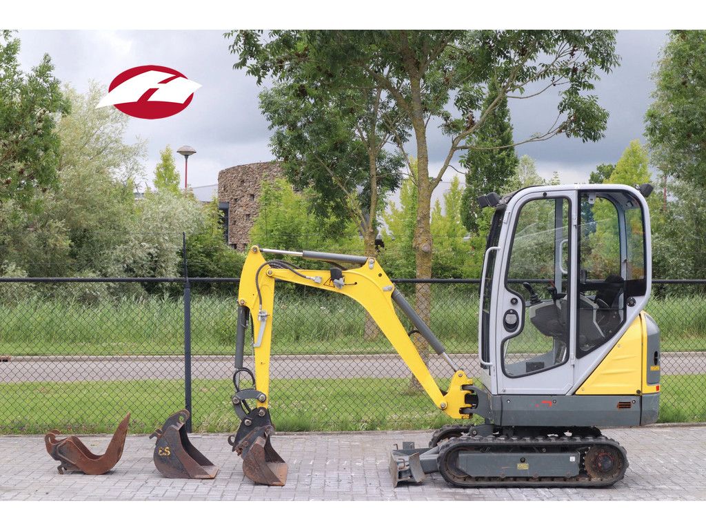 WACKER NEUSON ET16 | DUTCH LOW HOURS | 3 BUCKETS | HYDR. QC
