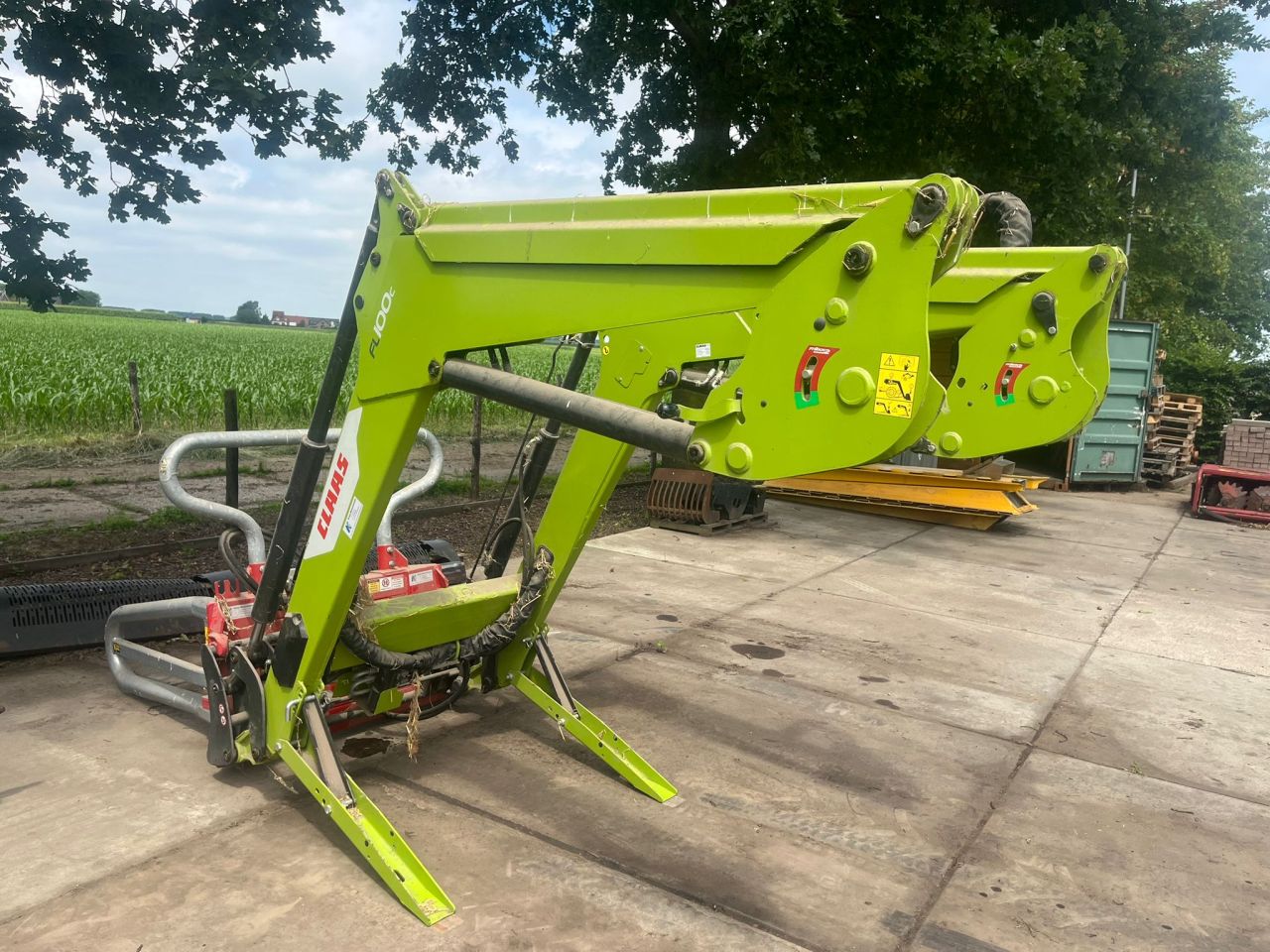 Claas voorlader FL100C