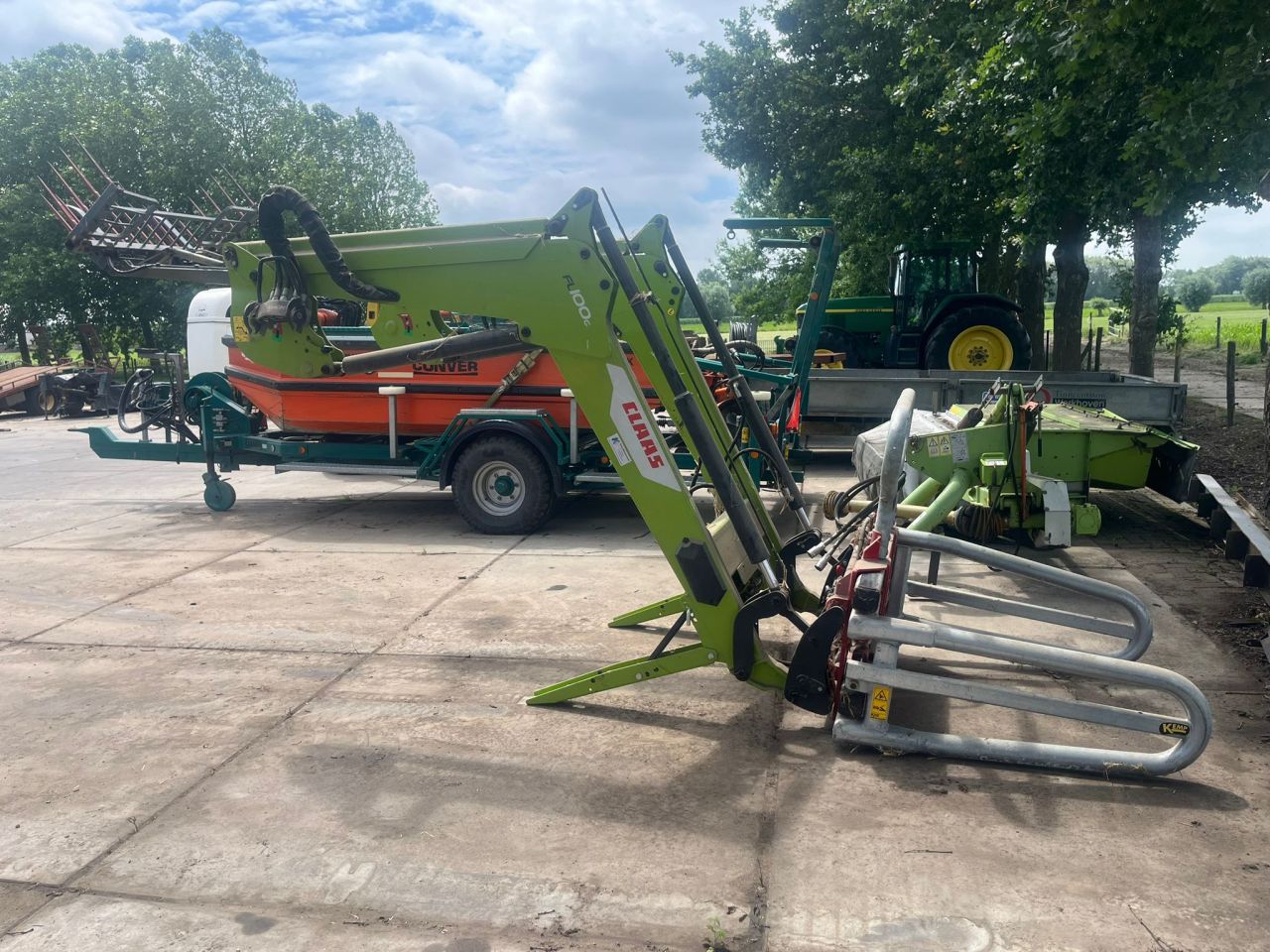 Claas voorlader FL100C