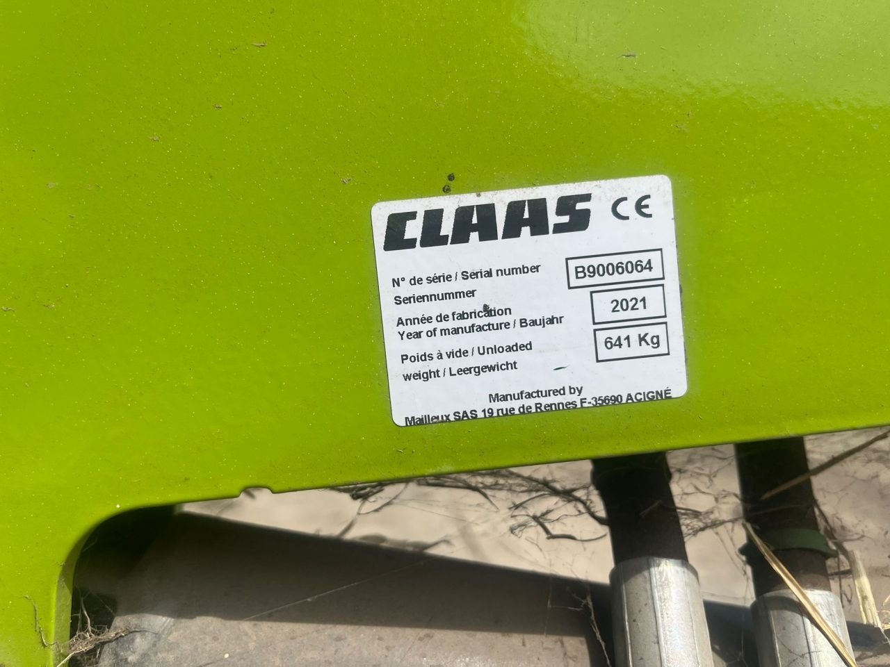 Claas voorlader FL100C