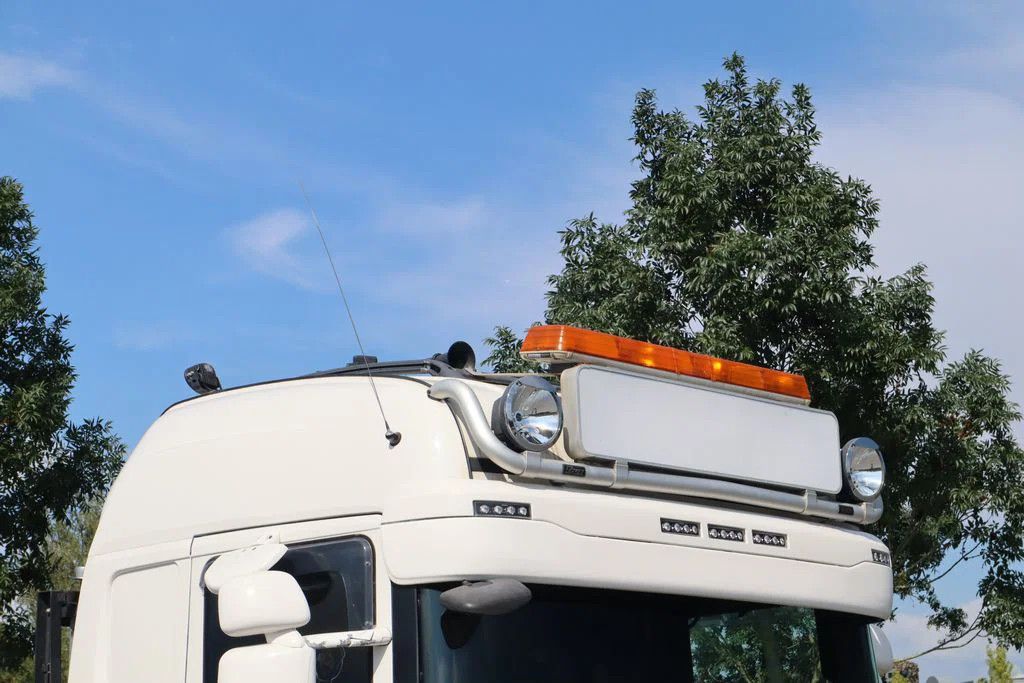 Scania R580 V8 8X4 RETARDER BIG AXLES HOOKLIFT FULL AIR