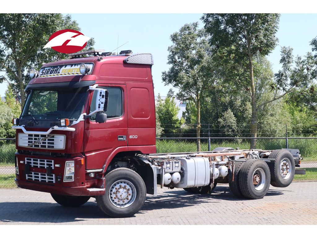 Volvo FM 460 4X4+1 CHASSIS EURO 3 FULL STEEL SUSPENSION (6X4)