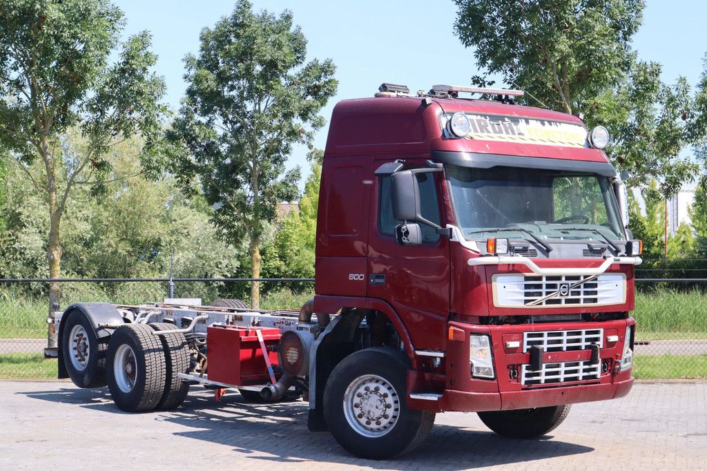 Volvo FM 460 4X4+1 CHASSIS EURO 3 FULL STEEL SUSPENSION (6X4)